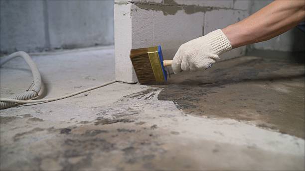 Crawl space vapor barrier installation in Wixom, MI
